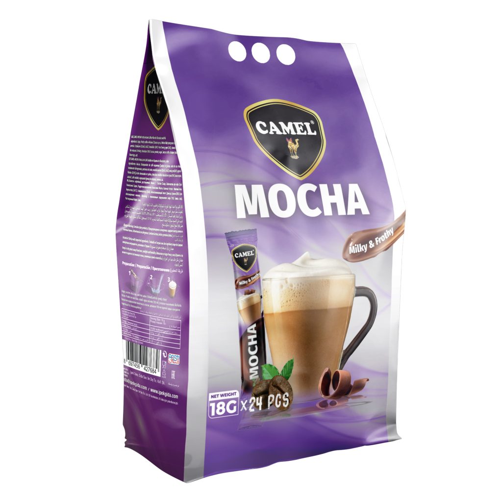Camel Instant Mocha Milky & Forthy 18gx24pcsx12 Torba - İpek Gıda