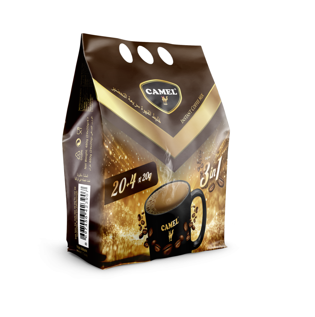 Camel 3in1 Coffee Premix The Original 20gx24pcsx12 Torba - İpek Gıda
